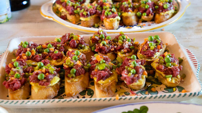 Northern New Mexico Steak Tartare with Green Chile Aioli